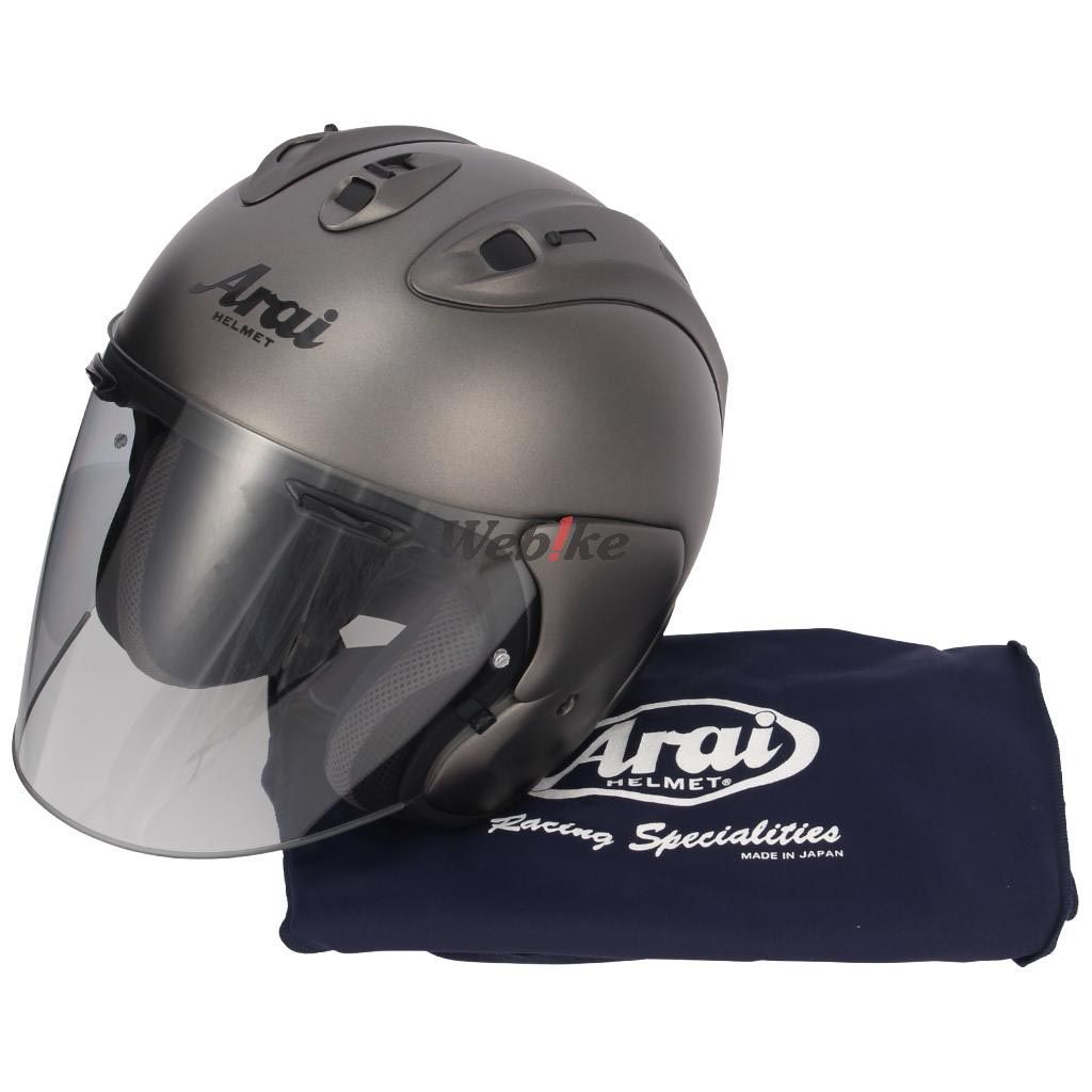 Webike | Arai アライ VZ-Ram[ブイゼット ラム エムジーグレー