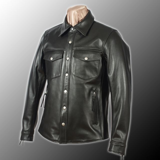 Webike | KADOYA カドヤ LSJ [K'S LEATHER] シャツジャケット(1127-1