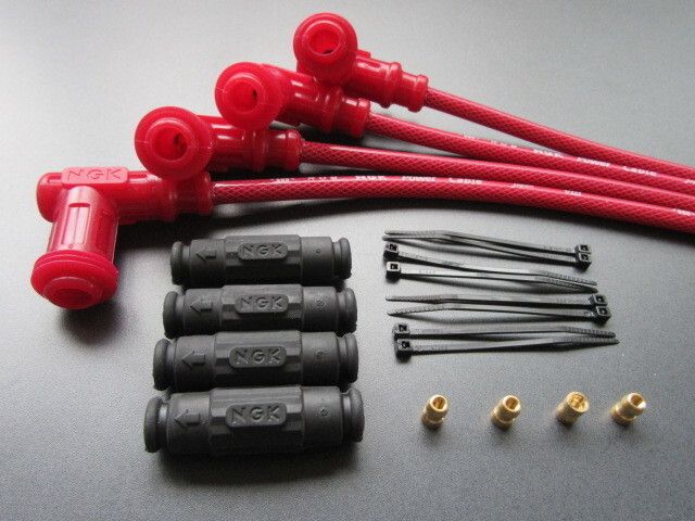 ウェビックガレージセール | 送料無料 L3R NGK パワーケーブル 4セット