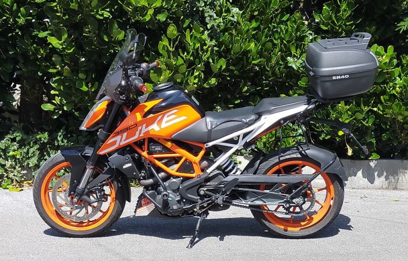 KTM 390 DUKE シート関連 口コミ・動画インプレッション (1) | バイク