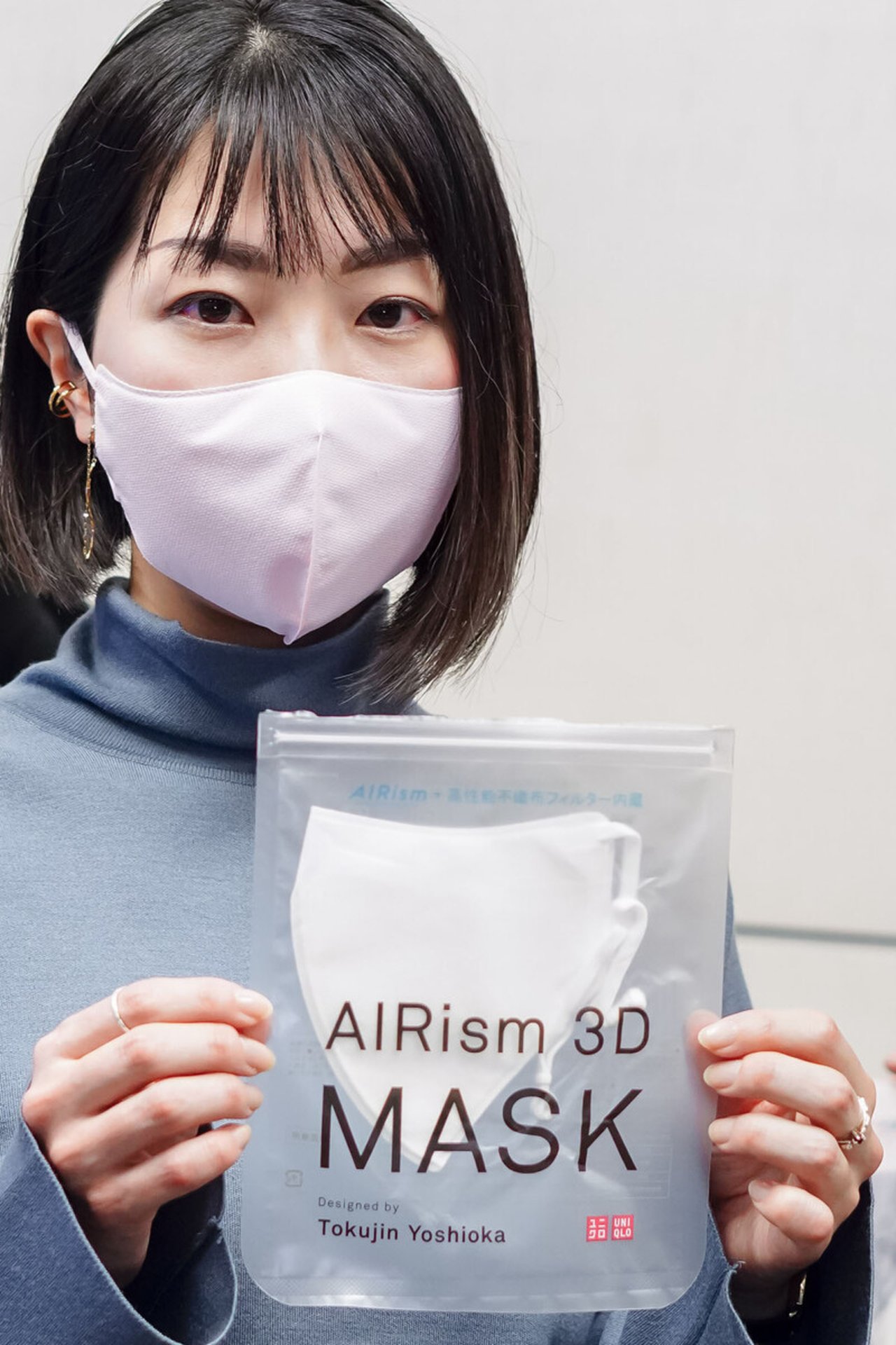 大人のユニクロ】元日発売。吉岡徳仁「エアリズム 3Dマスク」をぜんぶ