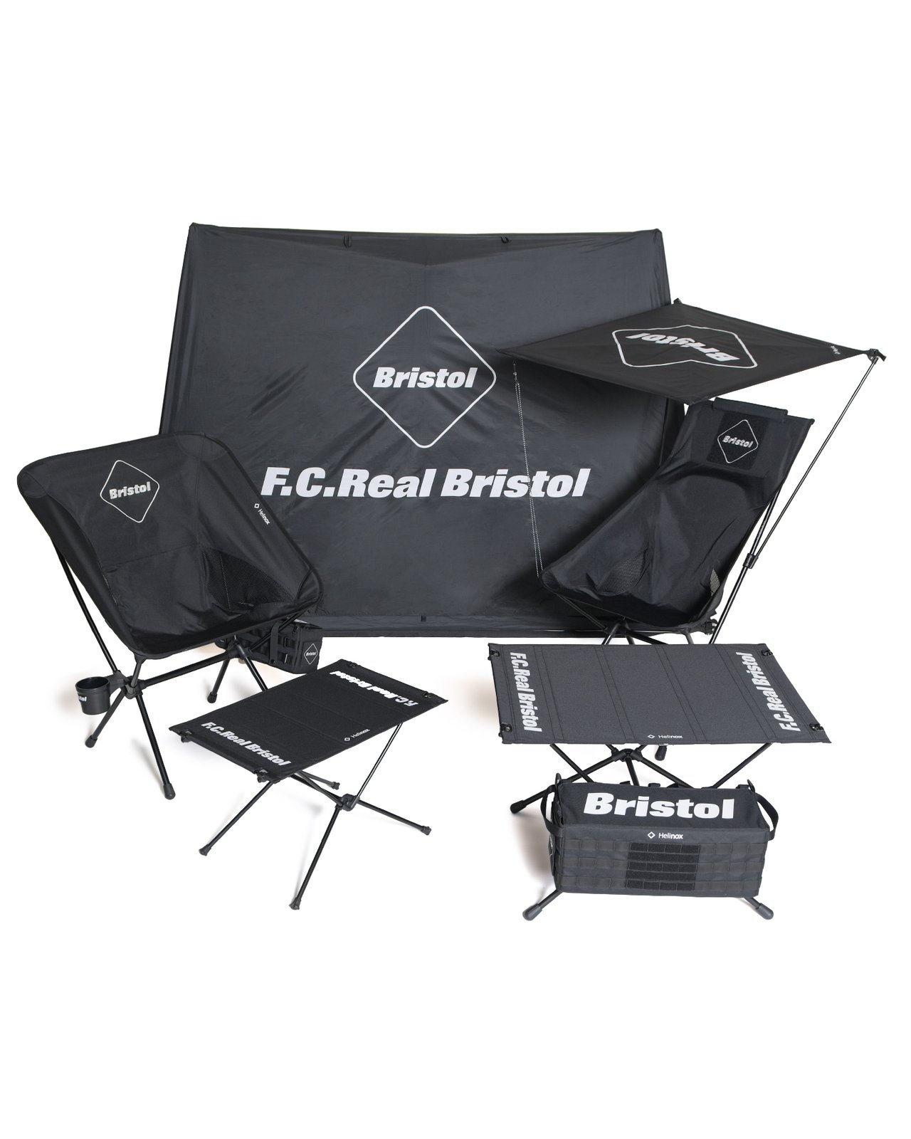 おしゃれな大人はキャンプギアも「黒」。ヘリノックスとF.C.Real