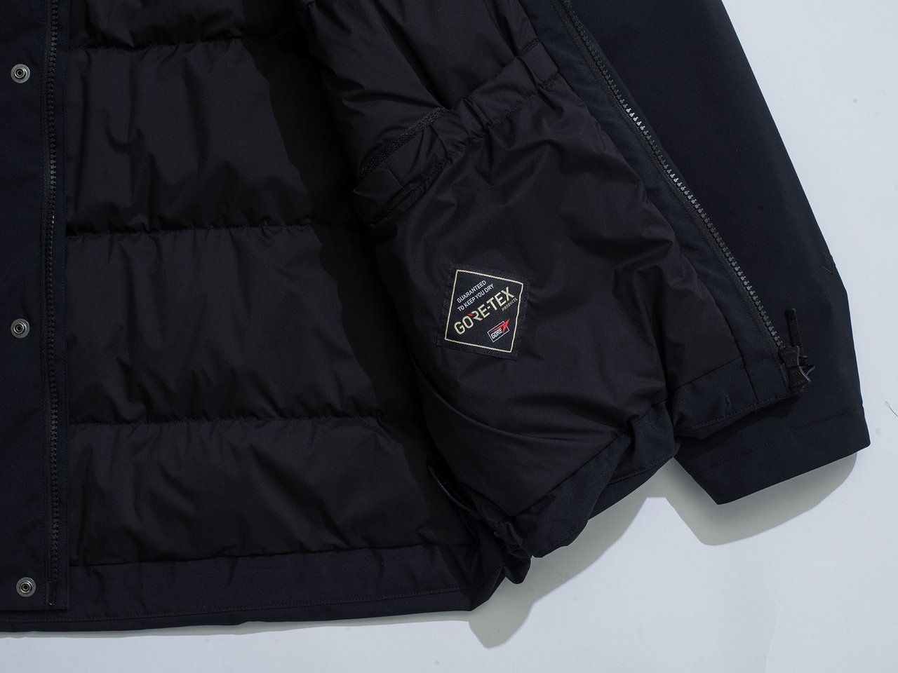 ロンハーマンの黒ダウン】「ゴールドウイン」に別注した、ゴアテックス