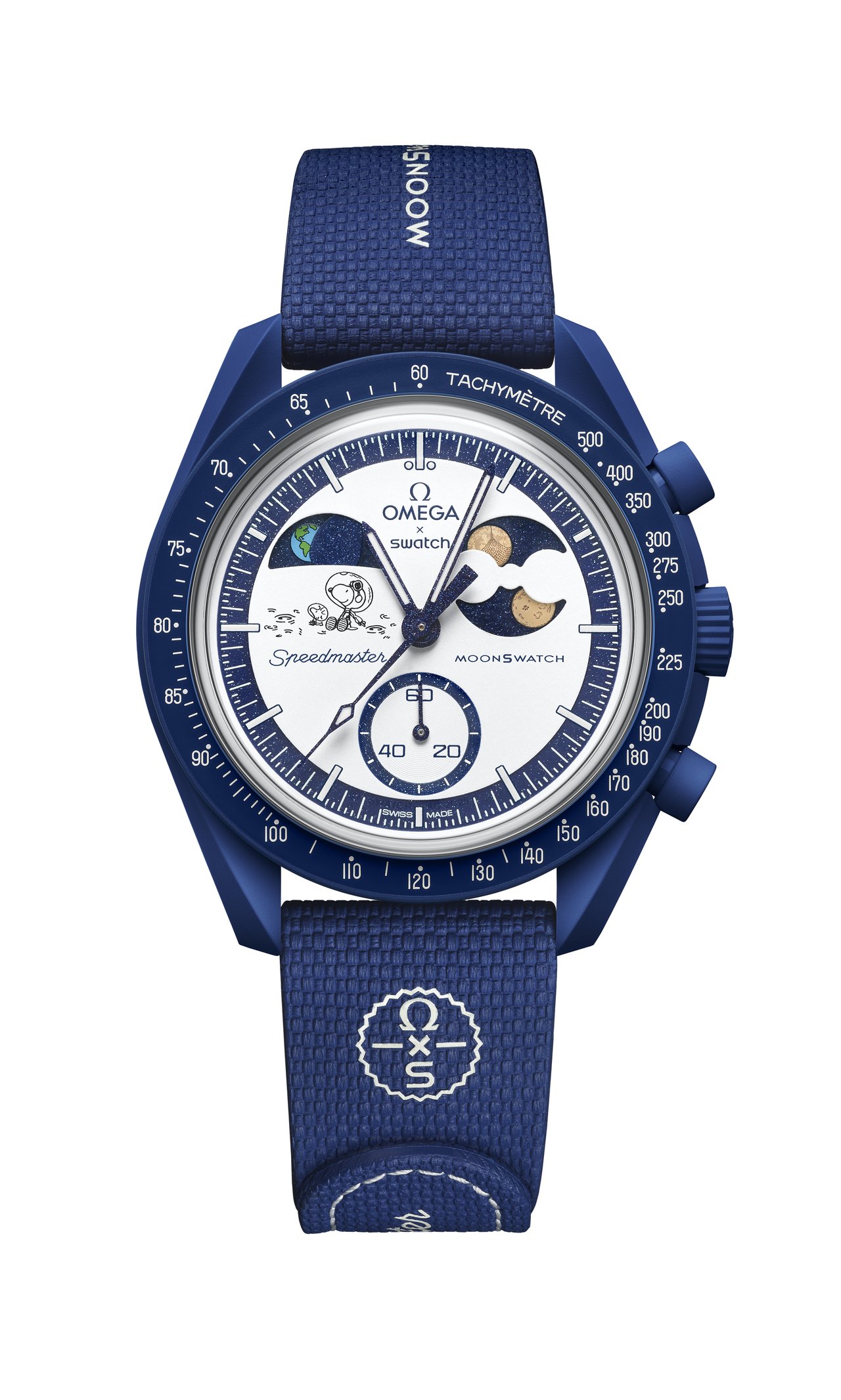 オメガ×スウォッチ新作】スヌーピーと宇宙を旅する。満月の夜だけ手に