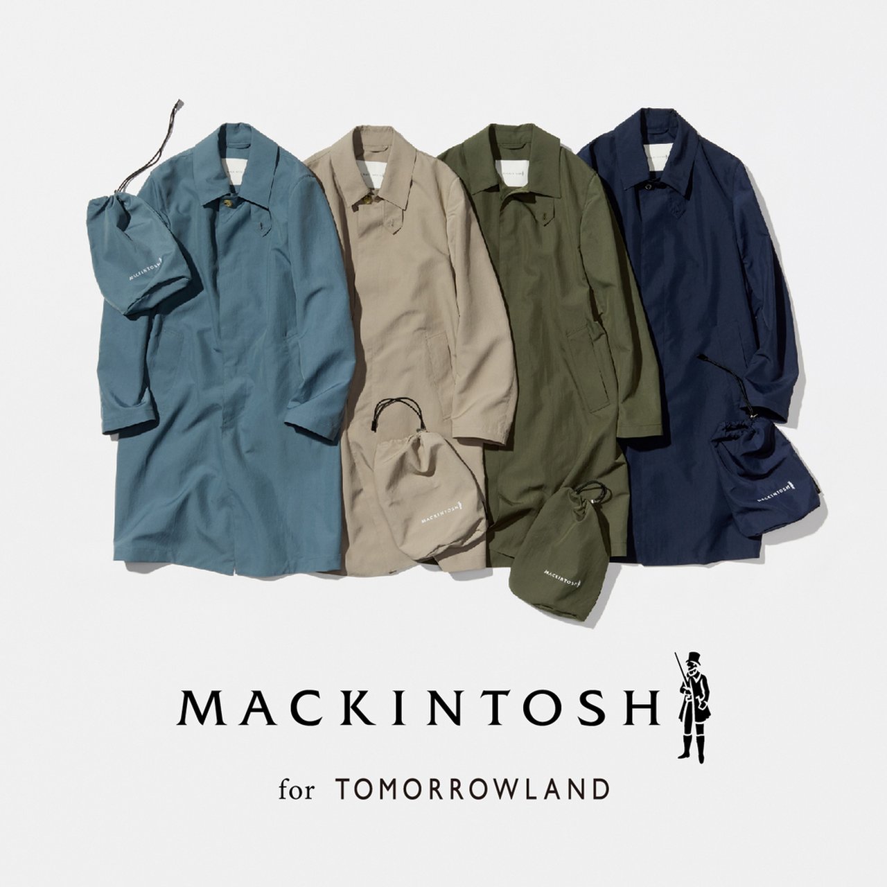 大人の春アウター】オンオフ使える。マッキントッシュの定番