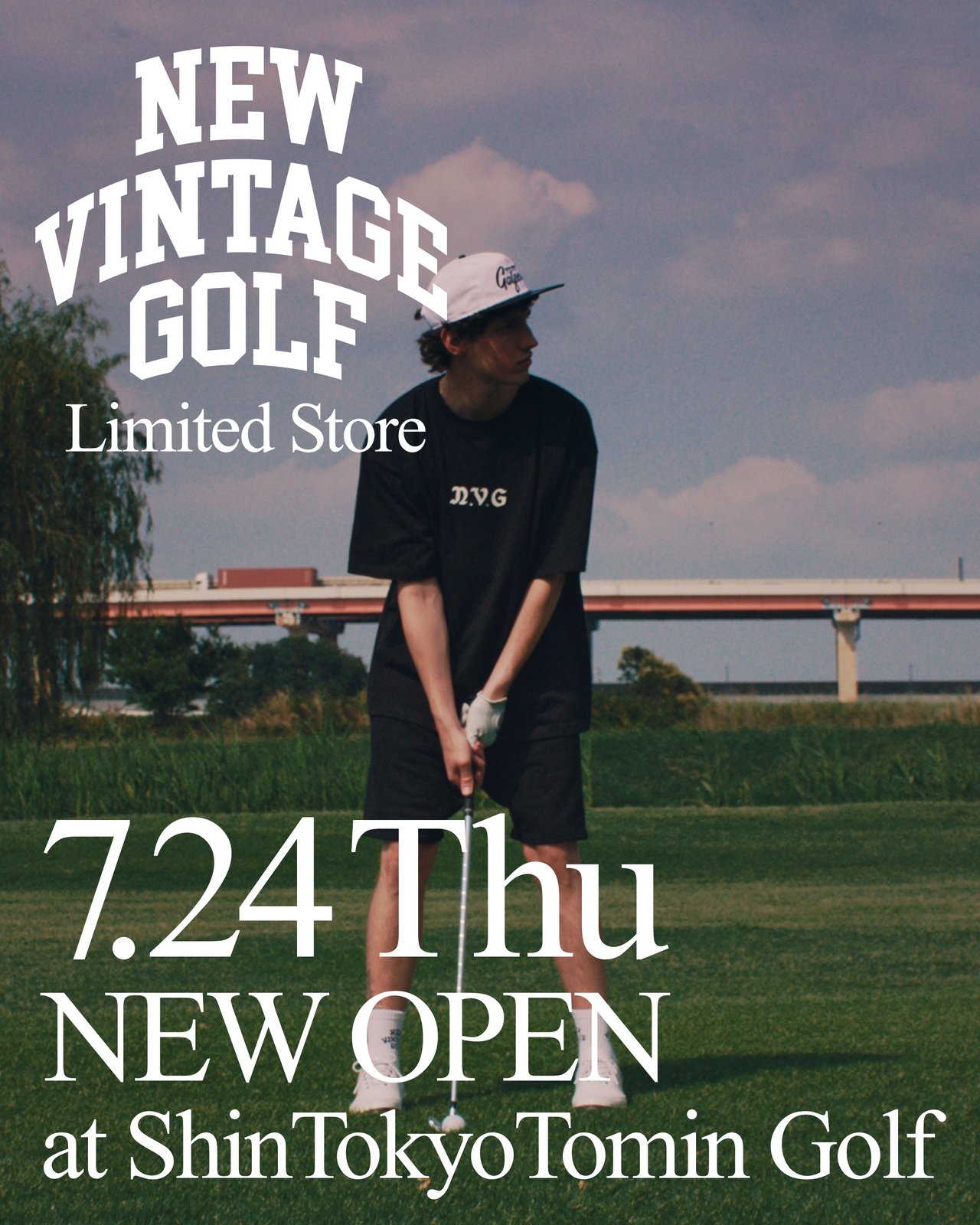おしゃれな大人のゴルフウェア＆ギア】NEW VINTAGE GOLFが都内屈指の