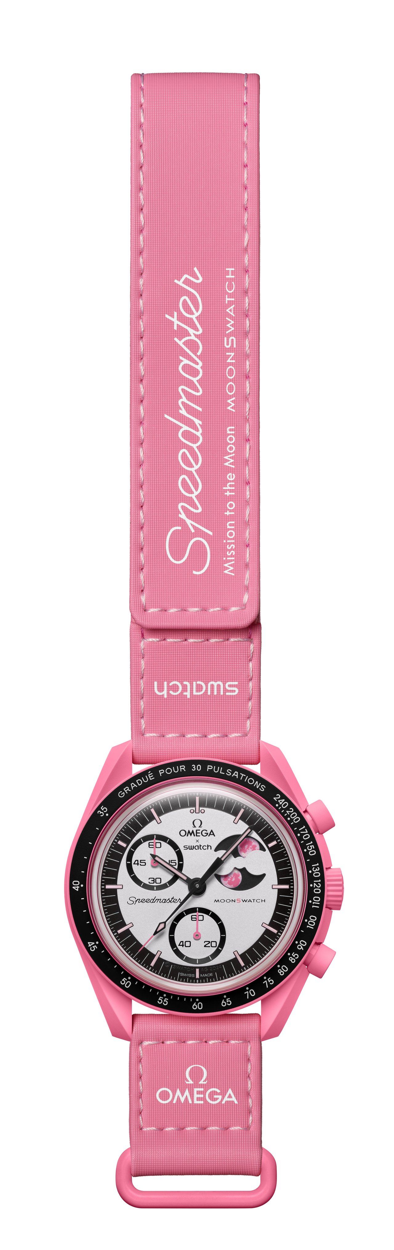 オメガ×スウォッチ新作】完売必至の「ミッション トゥ ザ ピンク
