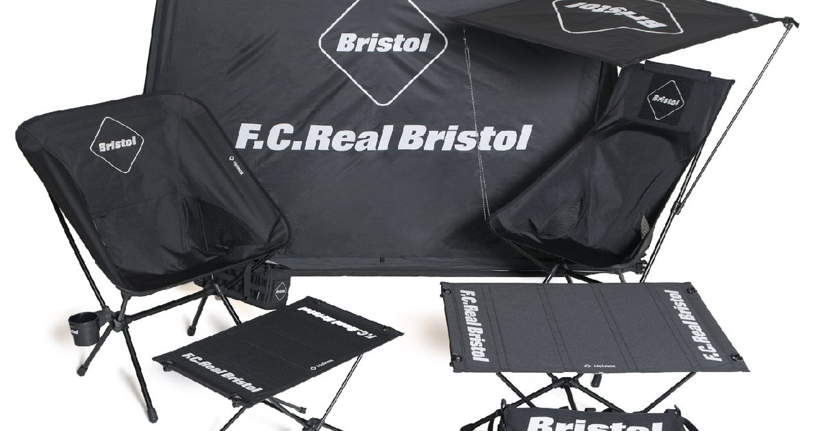 おしゃれな大人はキャンプギアも「黒」。ヘリノックスとF.C.Real