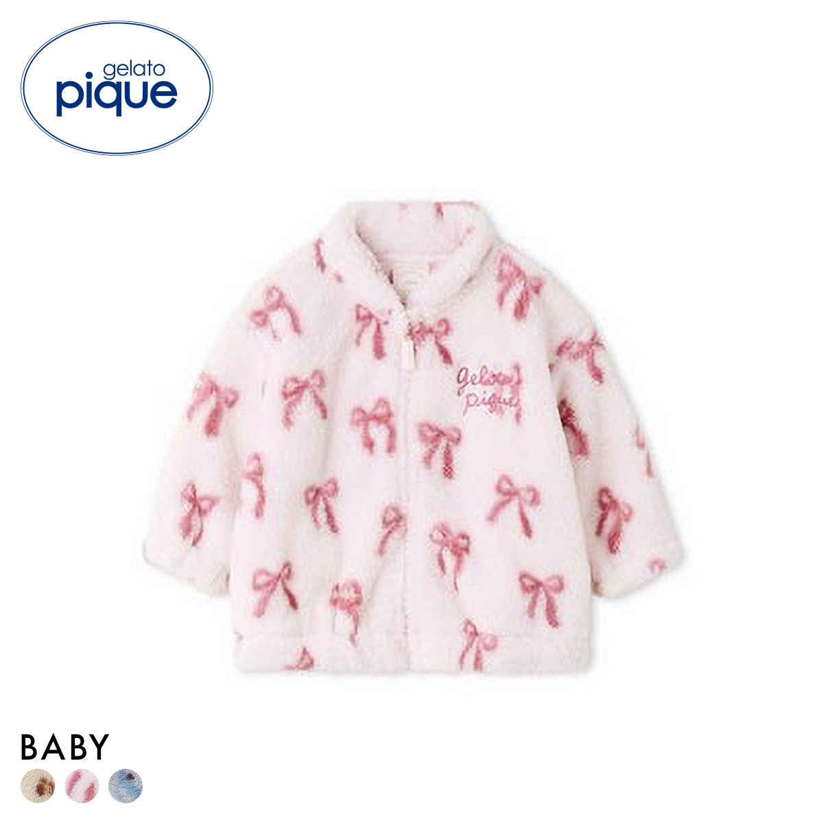 ジェラートピケ キッズアンドベイビー ベビー フリースブルゾン