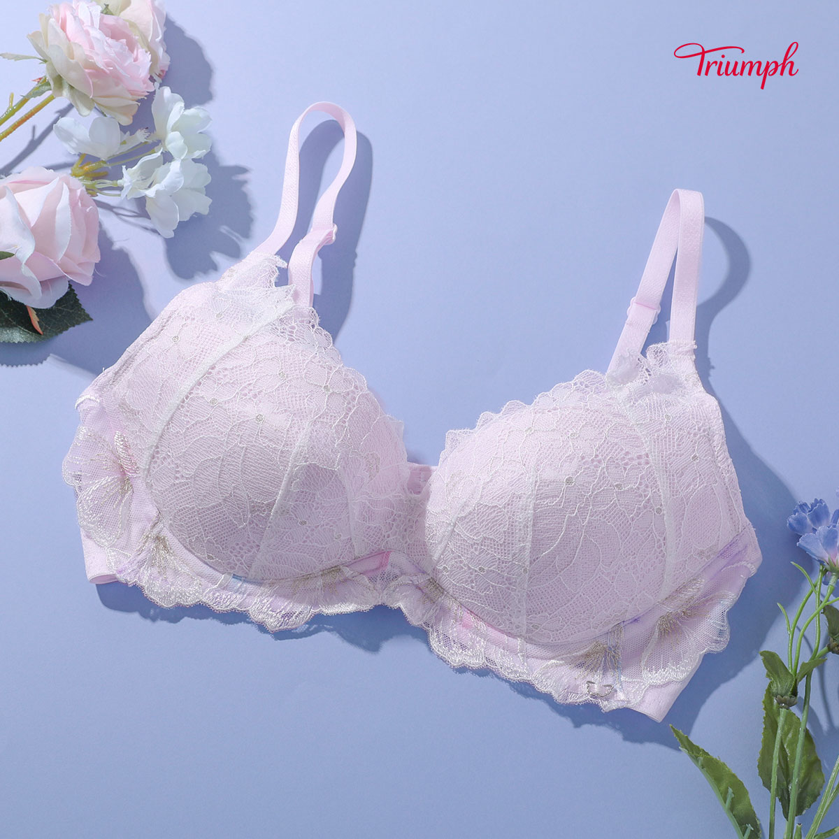 トリンプ Triumph TR606 天使のブラ 魔法のハリ感 ノンワイヤー