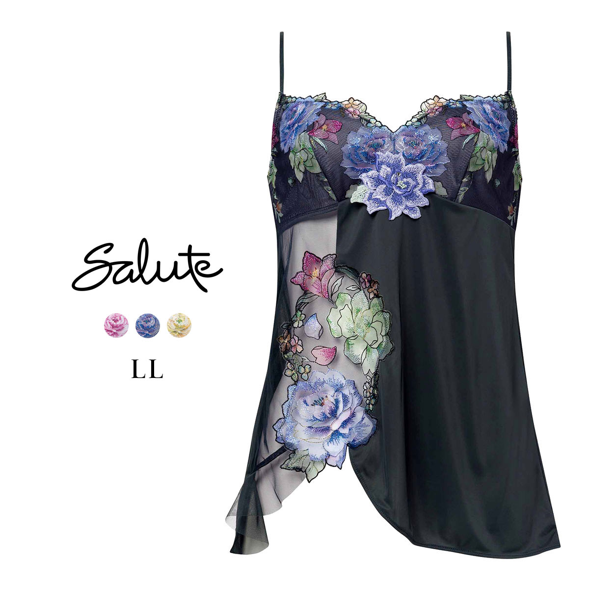 ワコール サルート 21グループ 21G キャミソール LL スリップ