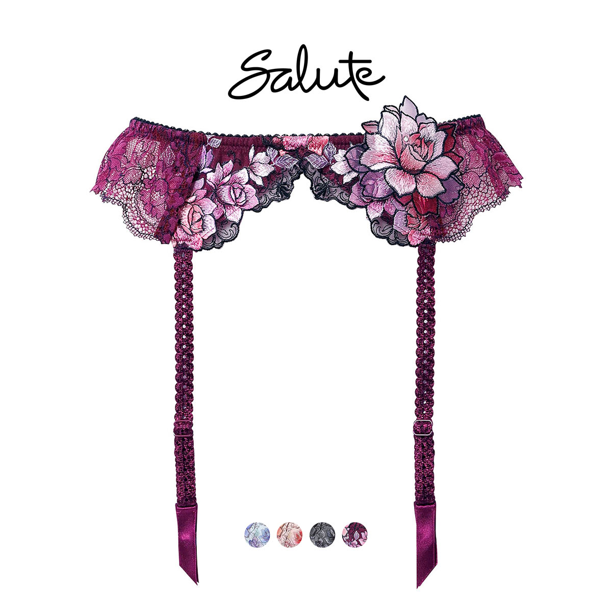 ワコール サルート 23グループ 23G ガーターベルト M ランジェリー