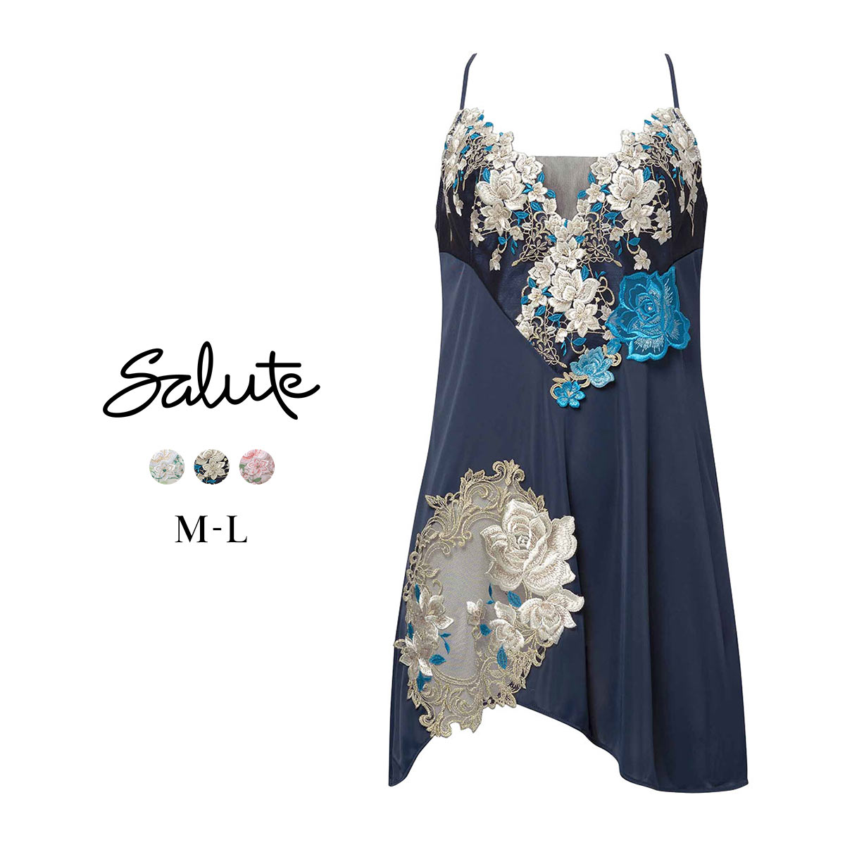 ワコール サルート 16グループ 16G スリップ ランジェリー ML Wacoal