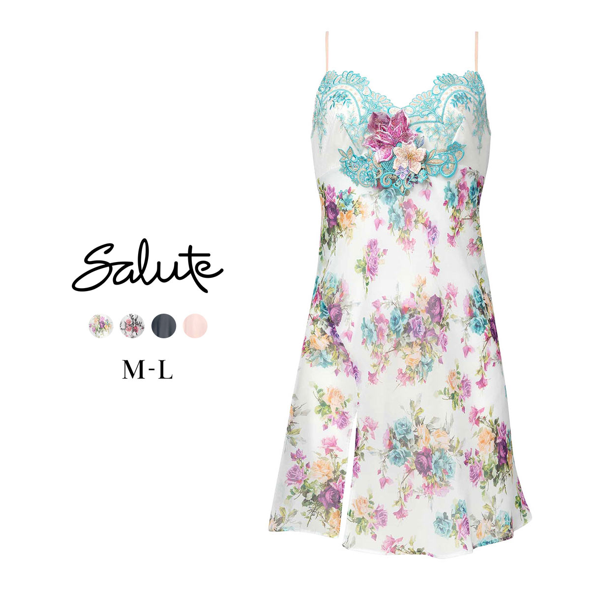 ワコール サルート 13グループ 13G スリップ ランジェリー ML