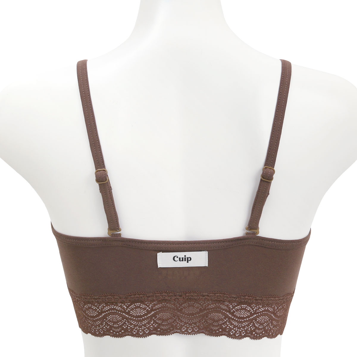 Cuip アンダーレース ソフトブラ ノンワイヤー 2way ブラジャー