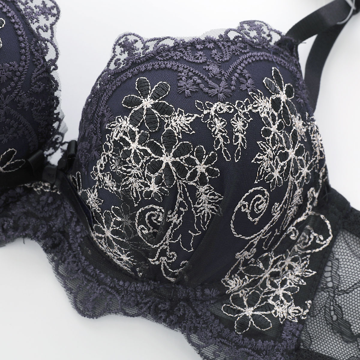 サンエイ 脇高 アンティークレーシィフラワー ブラセット ABCD 脇肉 は