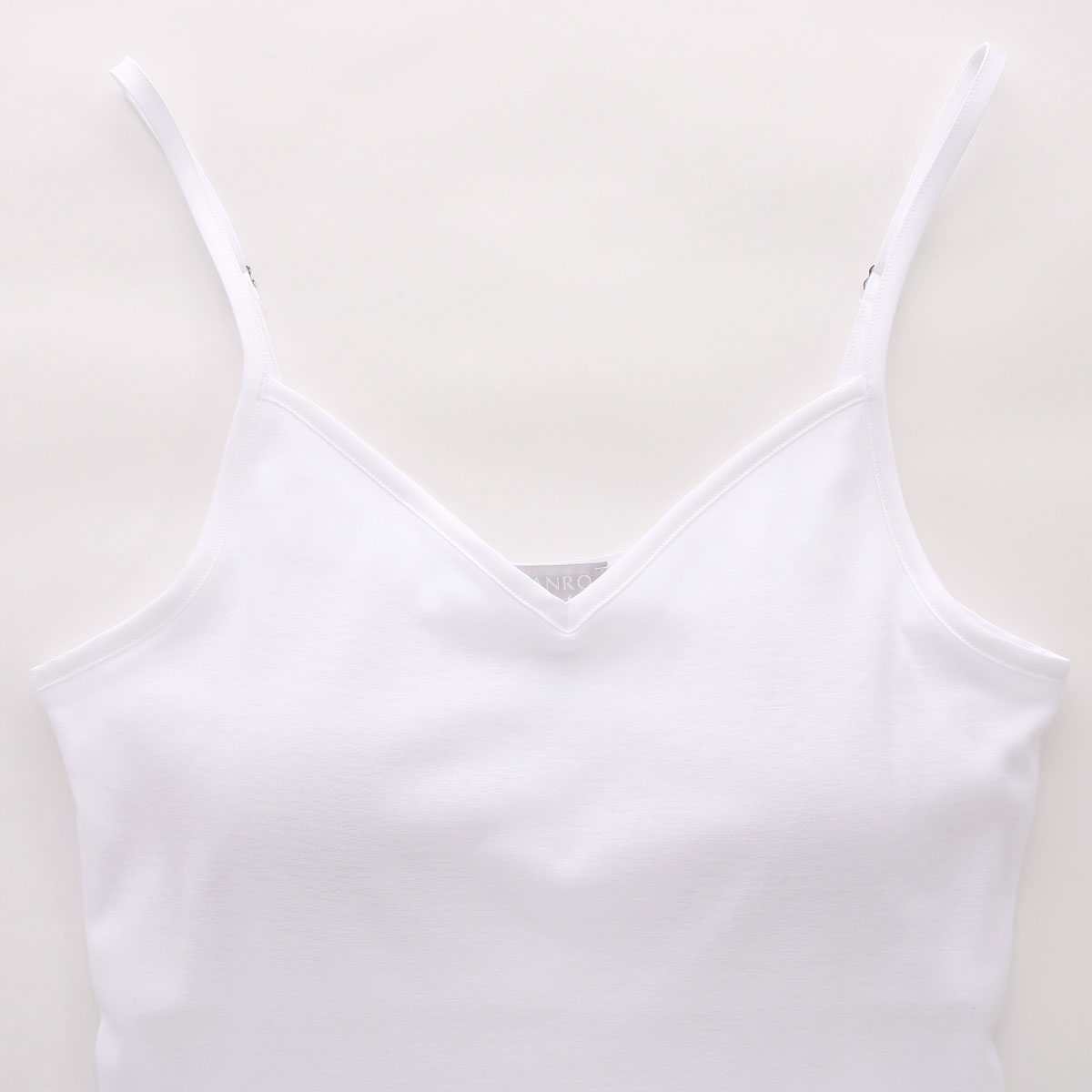 ハンロ コットン シームレス カップ付き キャミソール HANRO COTTON
