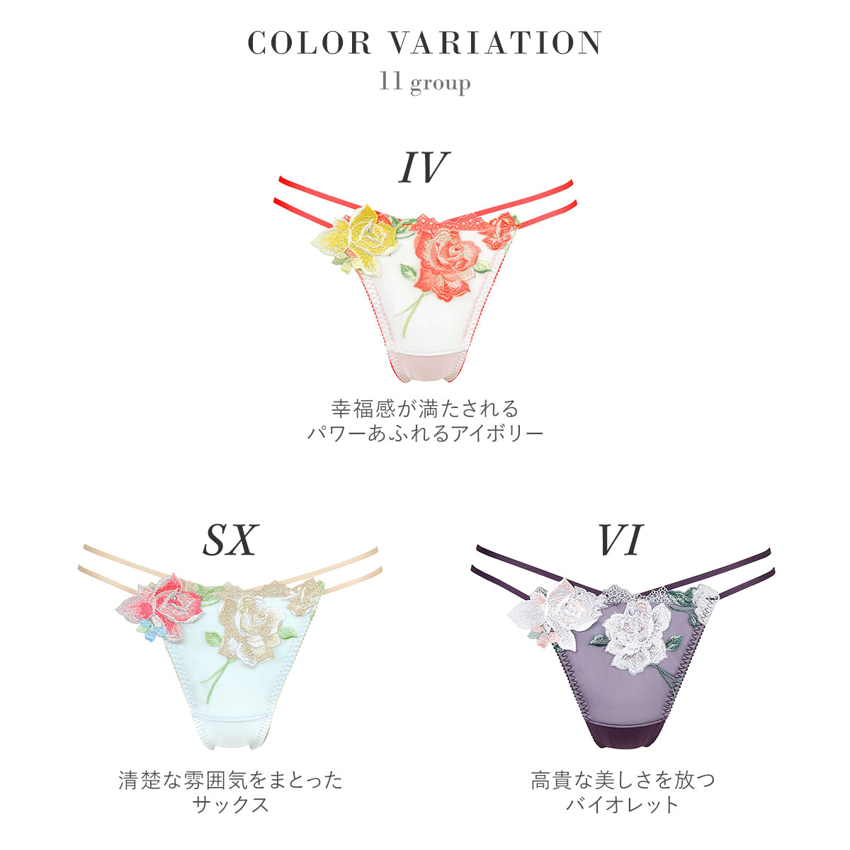 ワコール Wacoal サルート Salute 11G PTJ411 Tバックショーツ ML 単品