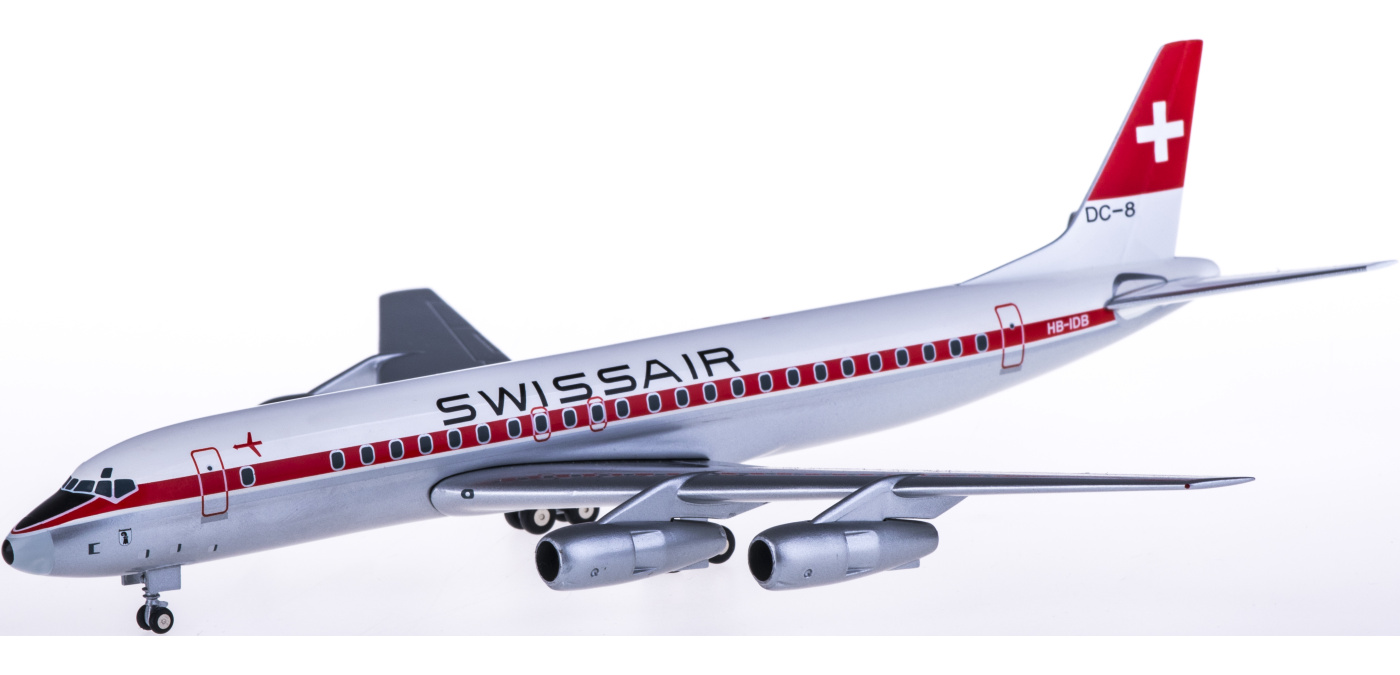 551984 Swissair 瑞士航空Douglas DC-8-53 HB-IDB Herpa 1:200 -飞机