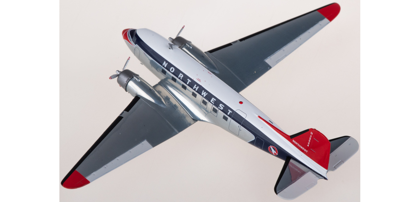 XX2382 Northwest Airlines 西北航空Douglas DC-3 N39544 JC Wings 1