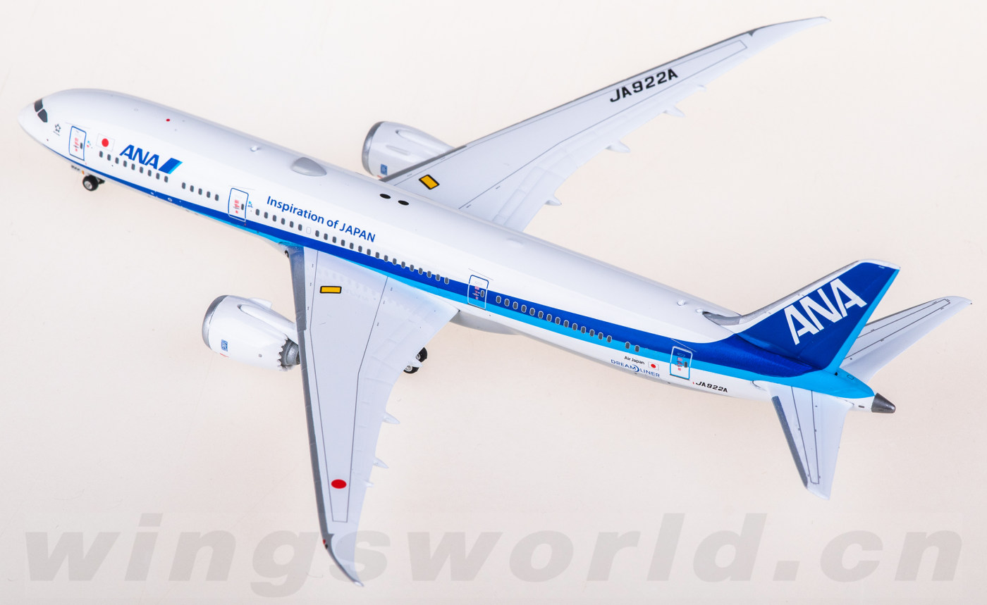 PH04659 ANA Boeing 787-9 JA922A Phoenix 1:400 -飞机模型世界