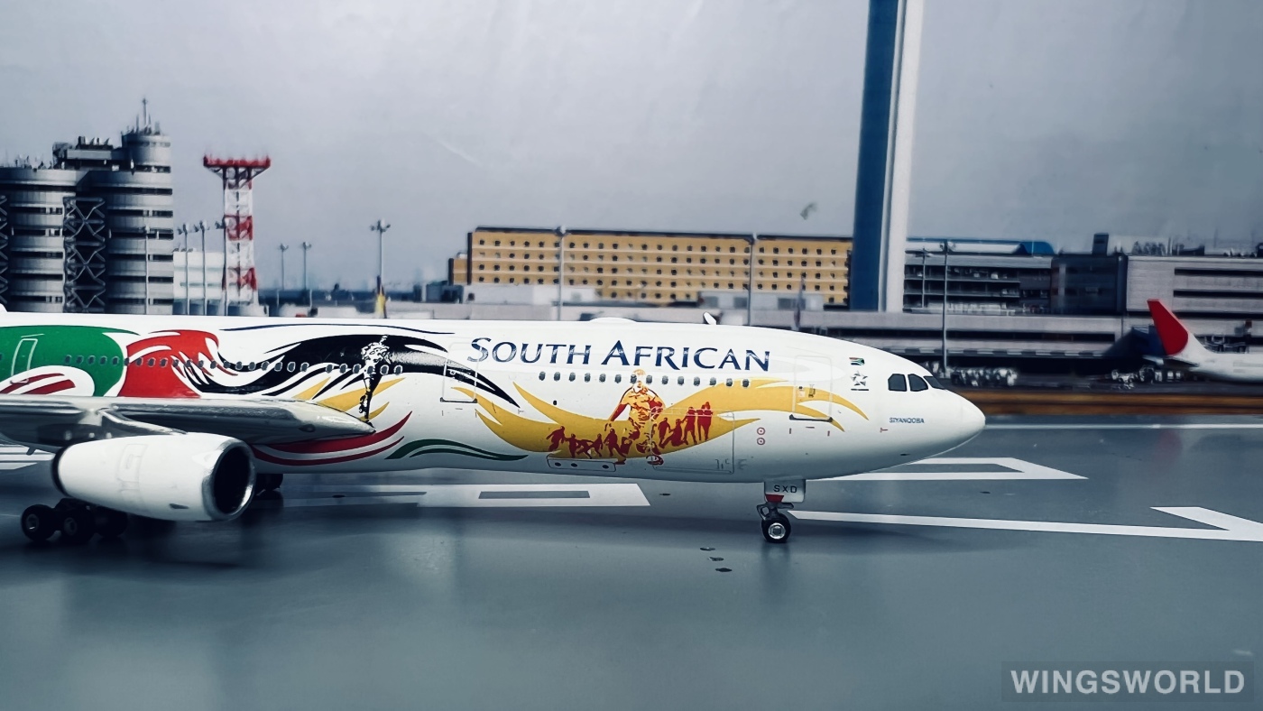 Phoenix 1:400 Airbus A340-300 South African Airways 南非航空