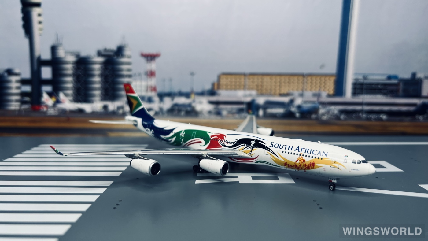 Phoenix 1:400 Airbus A340-300 South African Airways 南非航空