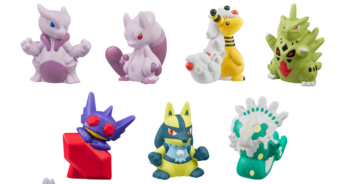 BANDAI CANDY ポケモンキッズ「メガミュウツーX＆メガミュウツーY編