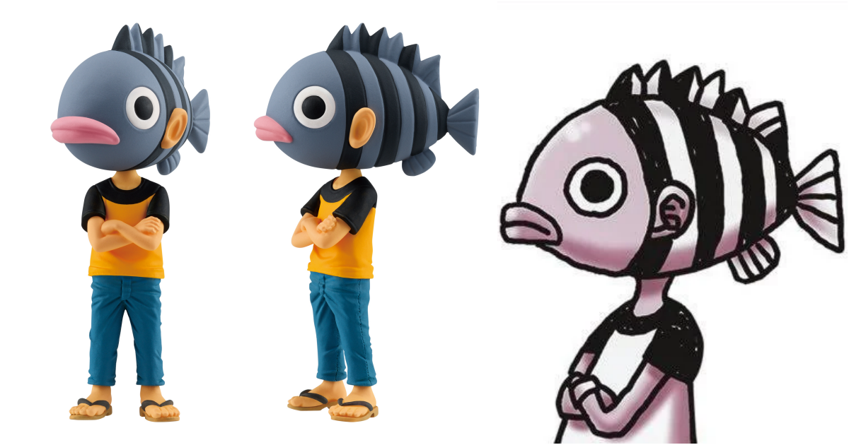 ONE PIECE ワールドコレクタブルフィギュア 尾田栄一郎』自画像が立体