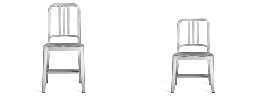 emecoのアルミチェア海軍でも採用された質実剛健なエメコチェア