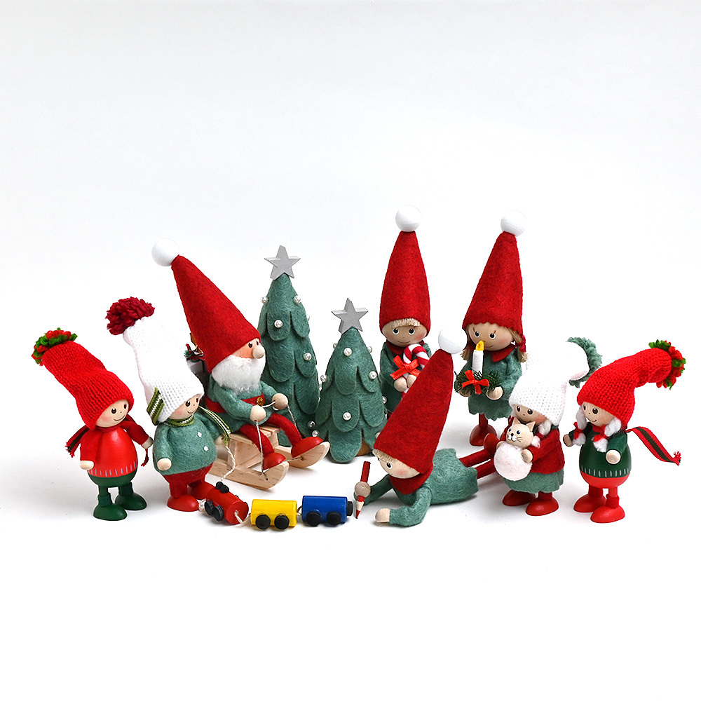 ノルディカニッセ そりに乗ったサンタ Joy to the world (ノルディカ