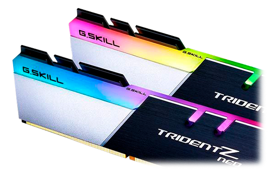 Memória DDR4 G.Skill Trident Z Neo RGB, 16GB (2x8GB) 3600MHz