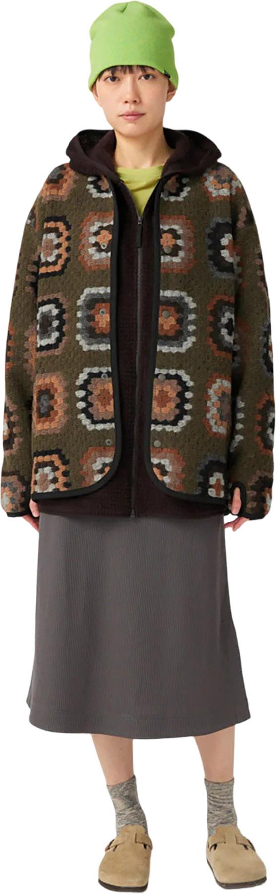 Snow Peak Wool Jacquard Cardigan - Unisex | Altitude Sports