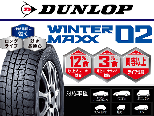 DUNLOP WINTER MAXX WM02 215/45R17 87Q | タイヤの通販 販売と交換