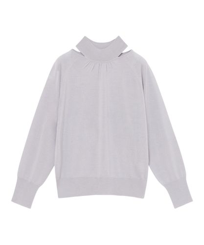 衿付きシアーレース プルオーバー|ANAYI OFFICIAL ONLINE STORE