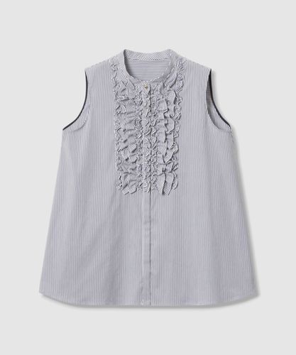 bouquet プリント ミニフリルブラウス|ANAYI OFFICIAL ONLINE STORE