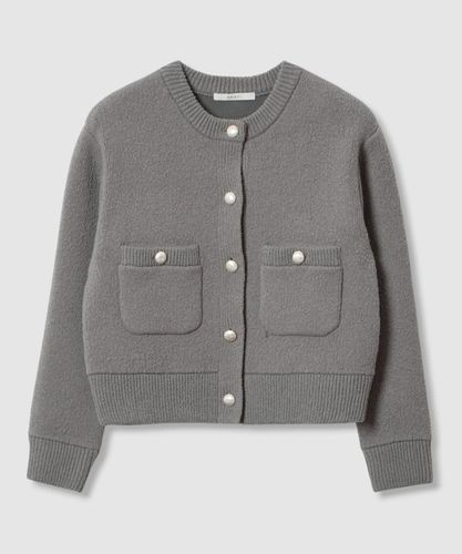 カラーミックスボクシージャケットカーディガン|ANAYI OFFICIAL ONLINE