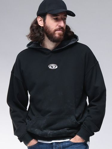 Y-3 (ワイスリー) 胸ロゴ プルオーバー パーカー フーディ GRAPHIC