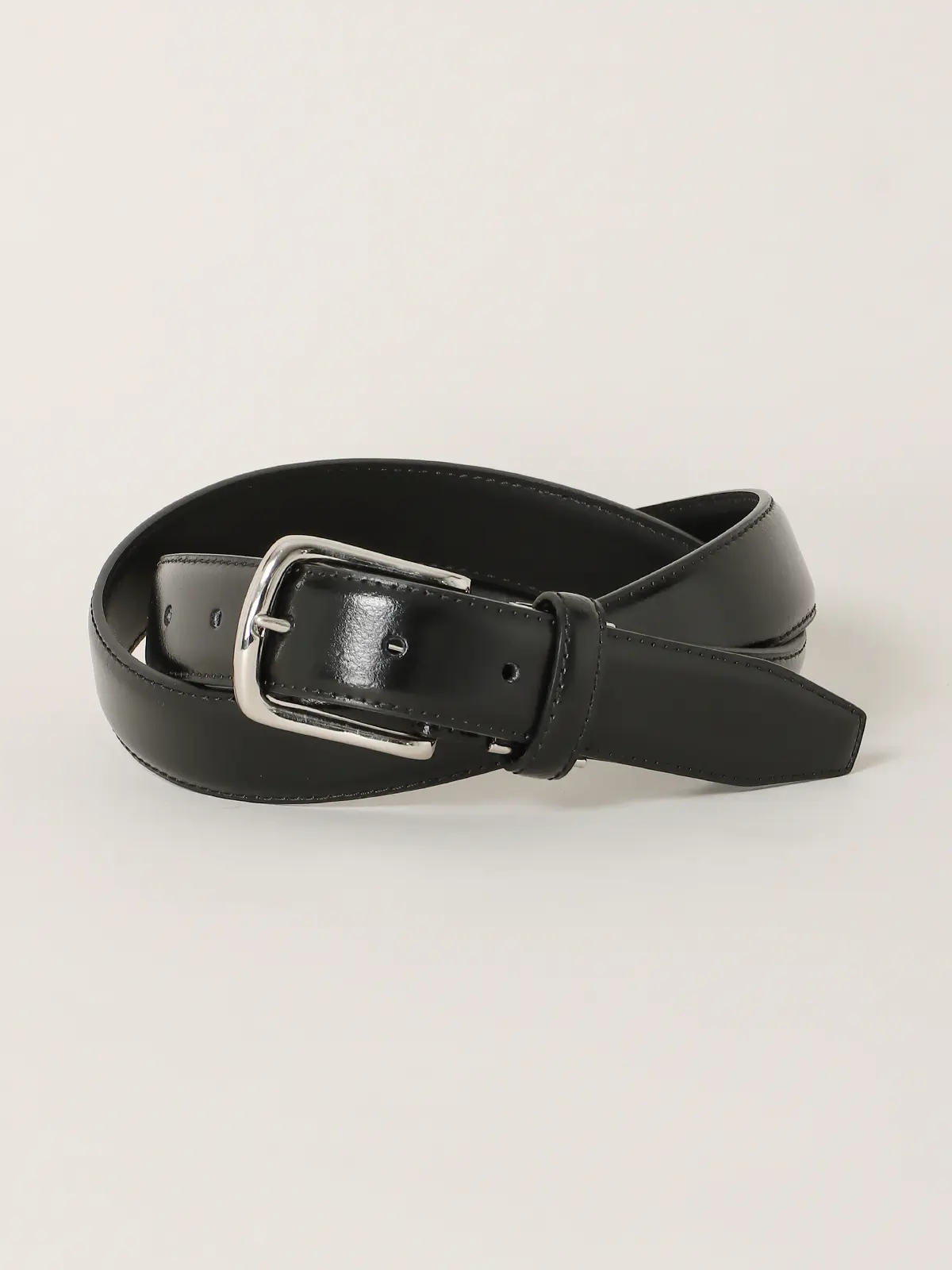 WEB限定／ベルト／イタリアンレザー／シルバーバックル | SUIT SQUARE