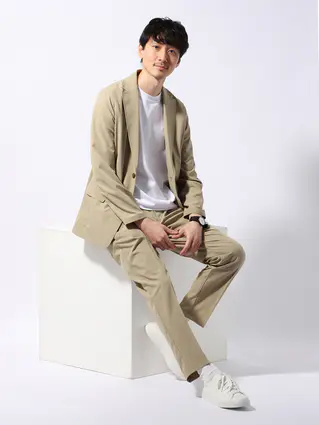 WEB限定／PERFORMANCE SUIT／ジャケット＆パンツ＆Tシャツセットアップ