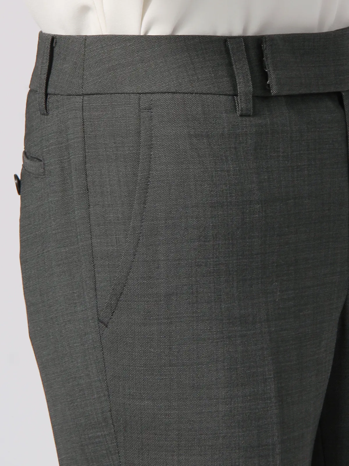 テーパードパンツ／ウォッシャブル／EASY STRETCH／ピンチェック