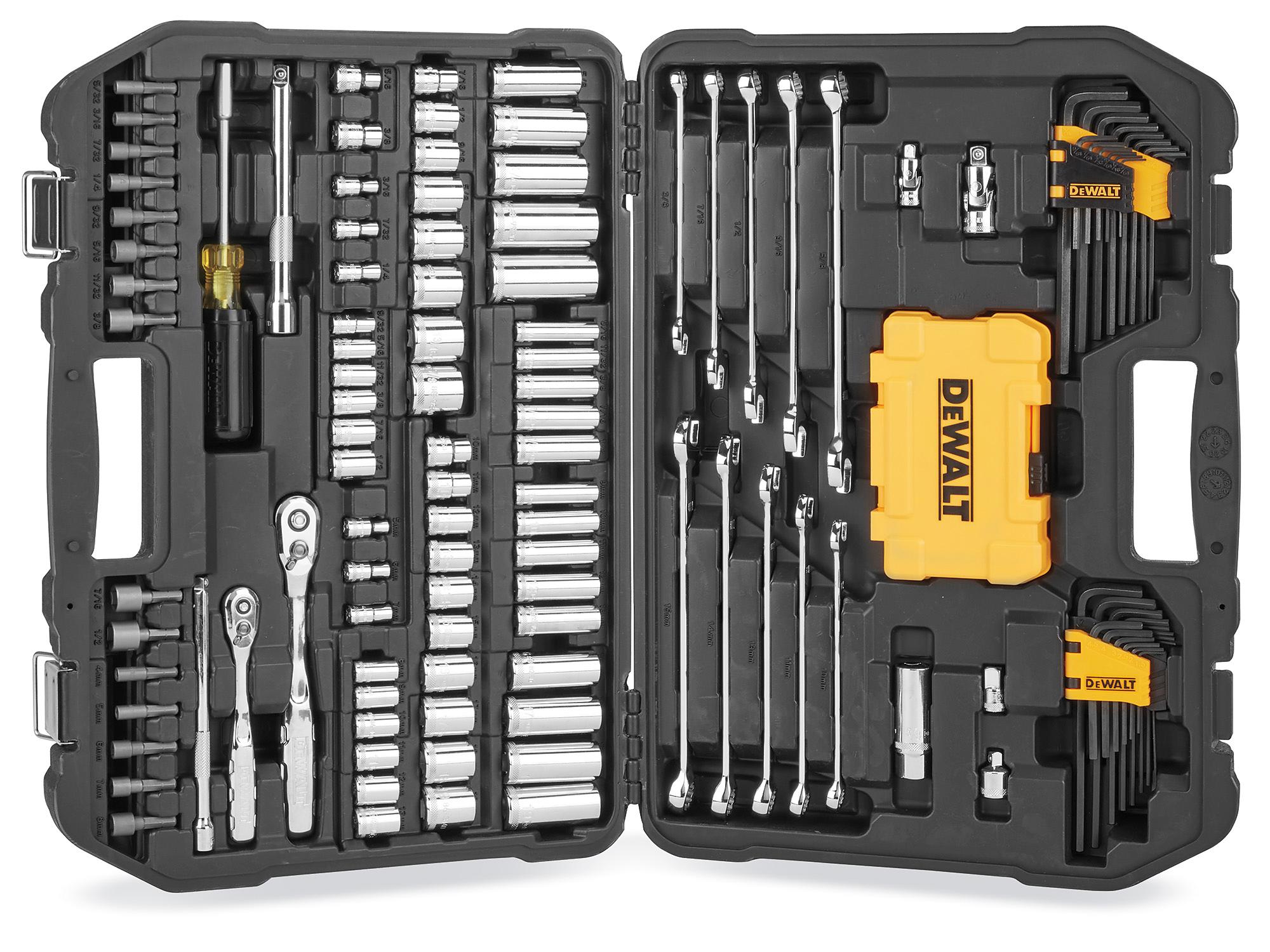 DeWalt® 142-Piece Tool Set H-10043 - ULINE
