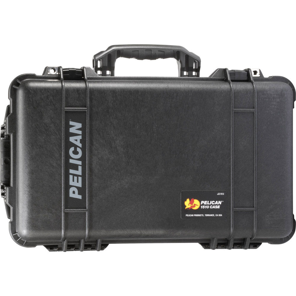 Pelican 1510TP Carry-On Case with TrekPak Divider System - Black