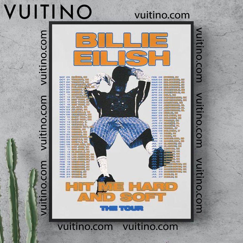 Billie Eilish Hit Me Hard And Soft Tour No Frame Vertical Poster