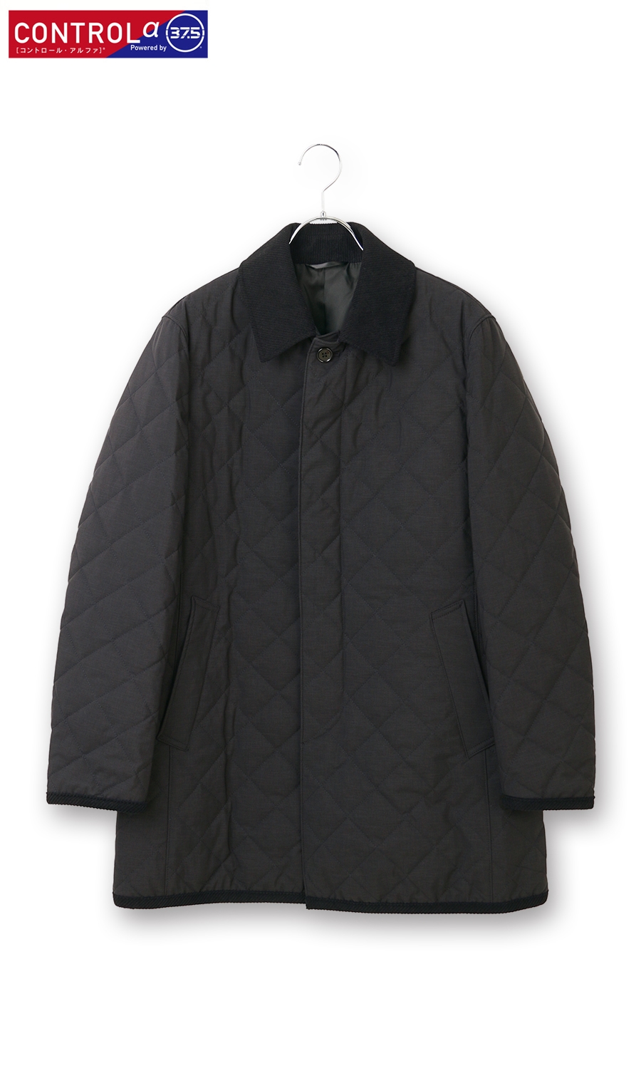 キルティングコート《CONTROLα》 (231410-19) | Mr.JUNKO II世(黒