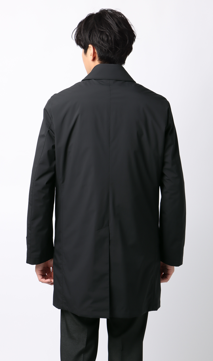 ダウンライナー付きステンカラーコート【軽量】 (GT62501A-91