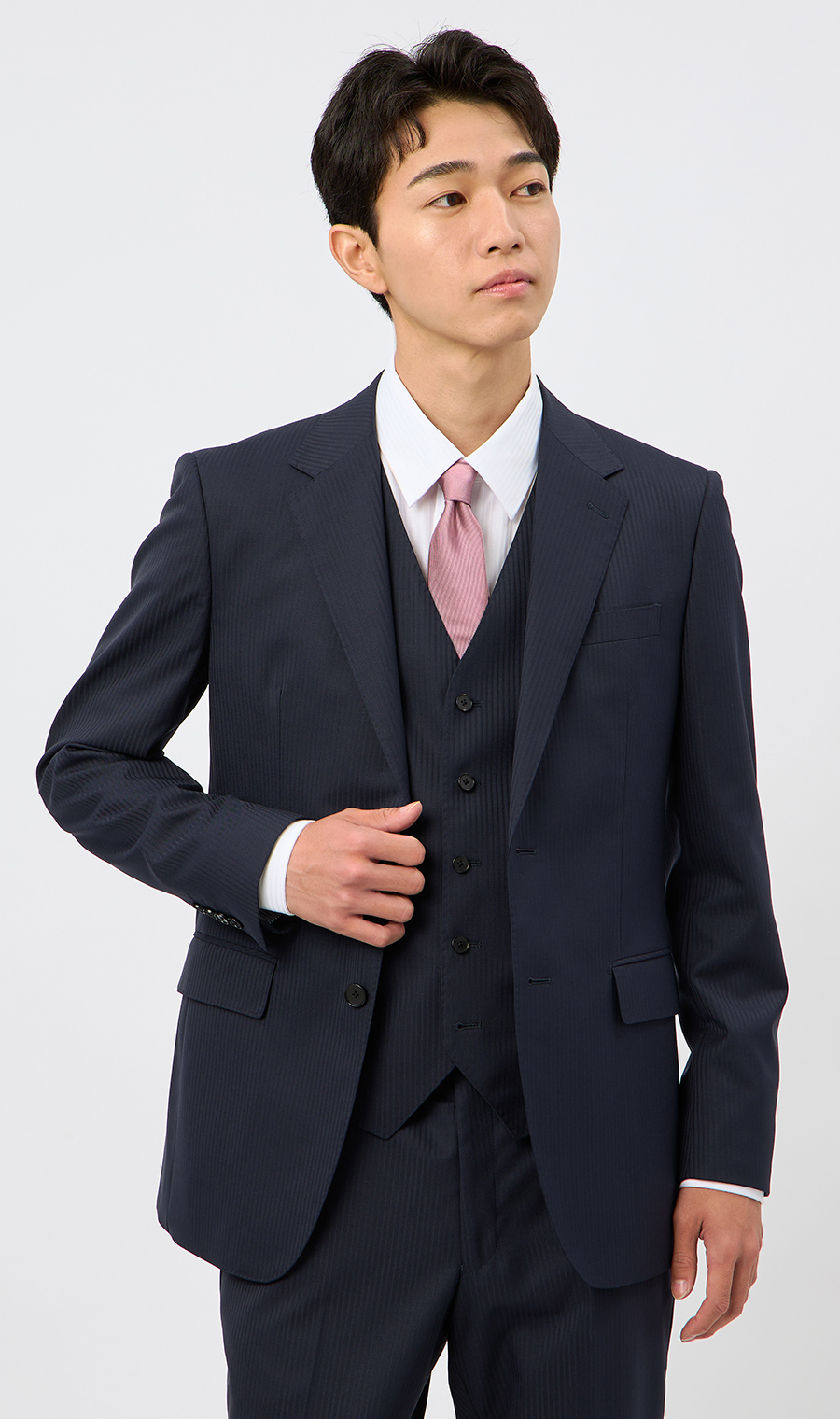 スタイリッシュスーツ【スリーピース】【Plastics Smart】 (YPFM53005