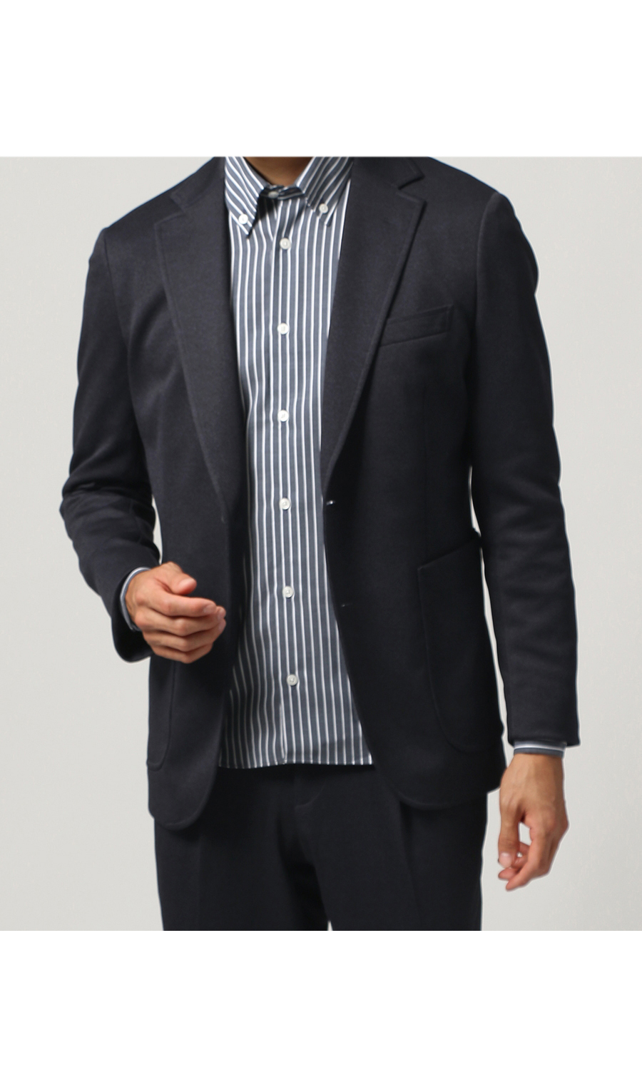 ネックピロージャケット《ウォッシャブル》《セットアップ着用可