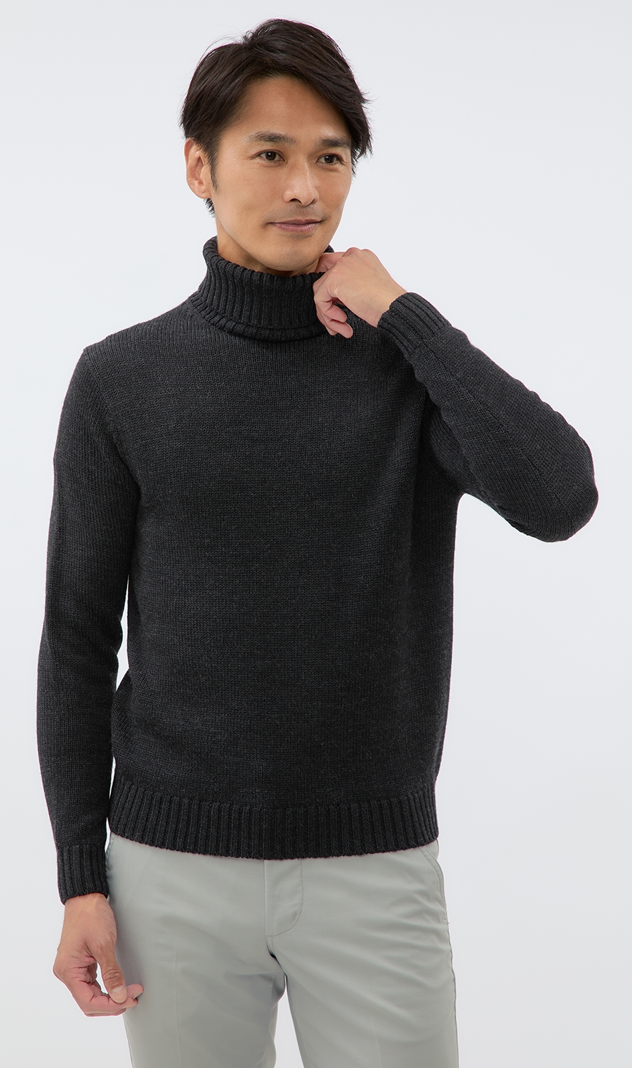 タートルネックセーター (644040-01) | HILTON | 紳士服・スーツ販売数