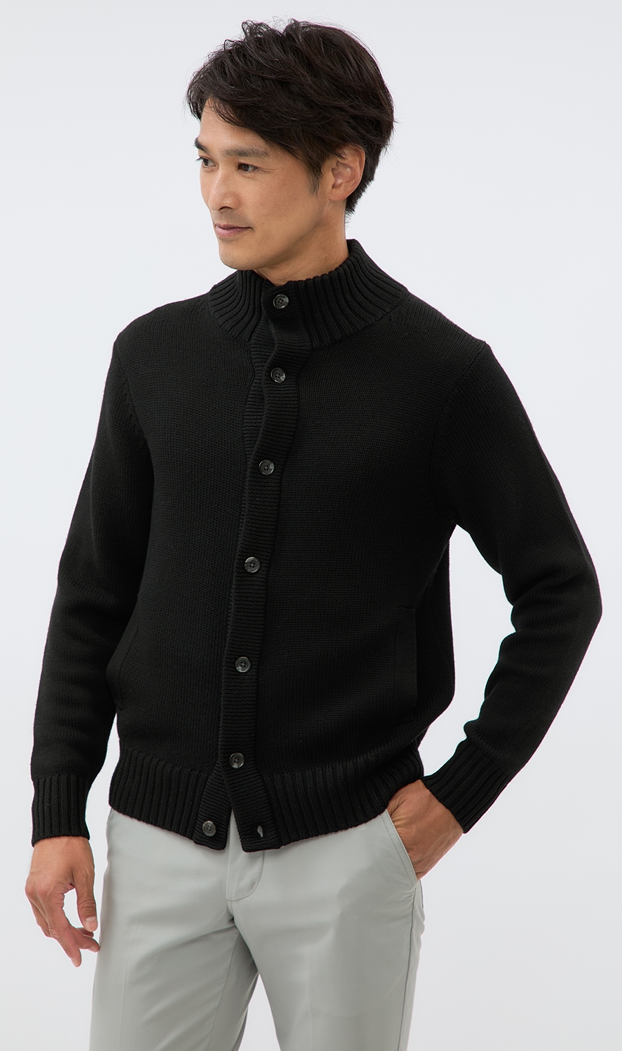 ドライビングニット (644041-01) | HILTON | 紳士服・スーツ販売数世界